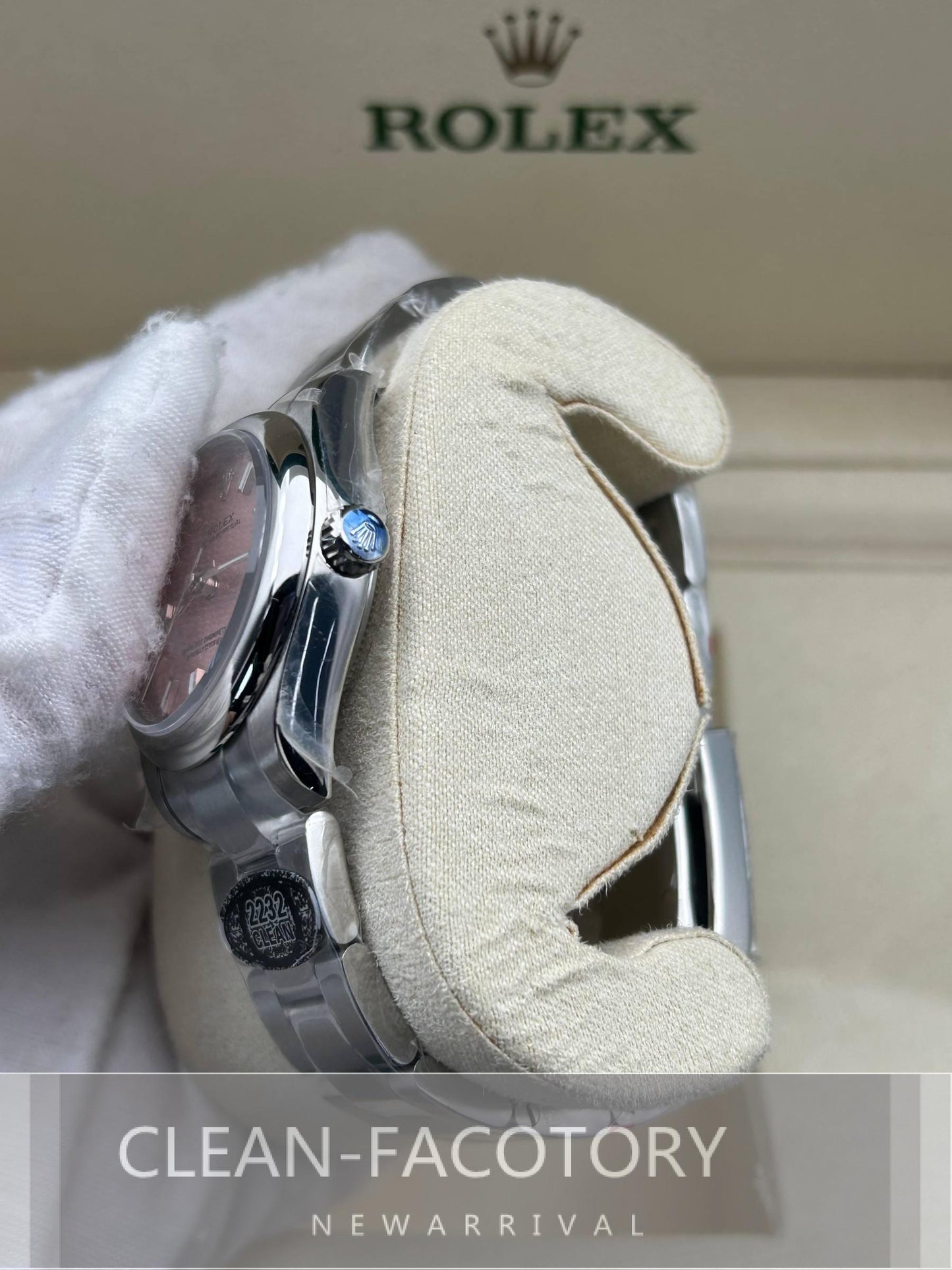 Oyster Perpetual Lady 31mm Pink Dial Clean Factory