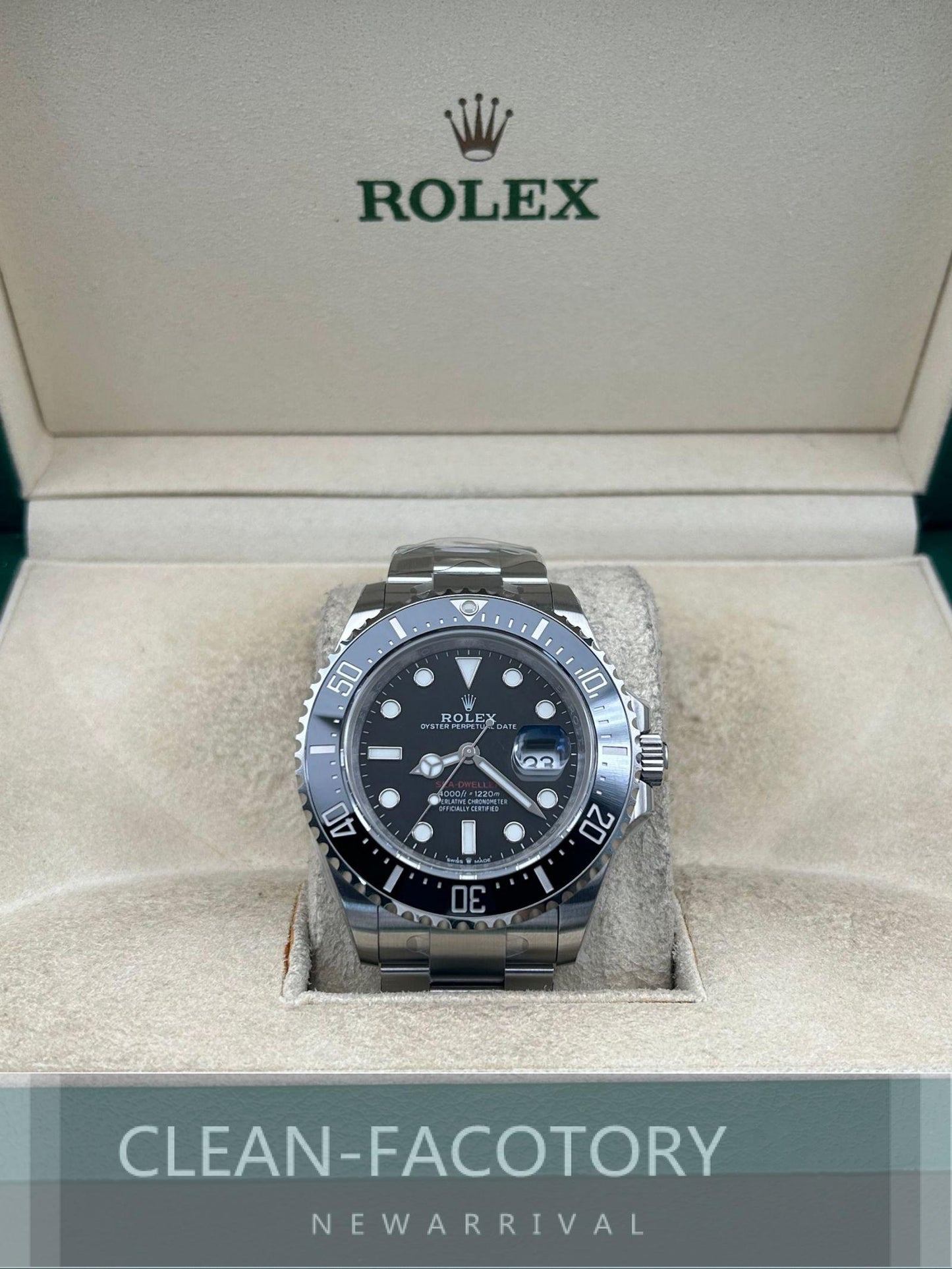 Sea-Dweller 126600 43mm Ceramic Beel Clean Factory