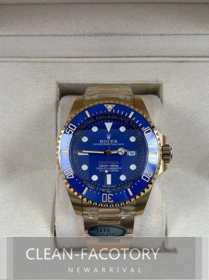 Sea-Dweller 136668LB "Yellow Gold" Ceramic Bezel 44mm Clean Factory