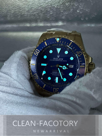 Sea-Dweller 136668LB "Yellow Gold" Ceramic Bezel 44mm Clean Factory