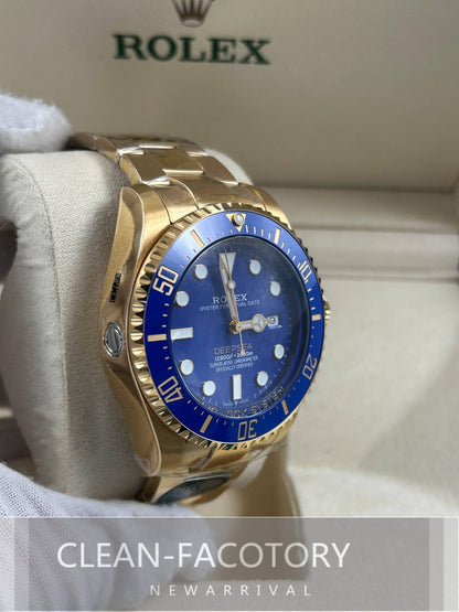Sea-Dweller 136668LB "Yellow Gold" Ceramic Bezel 44mm Clean Factory