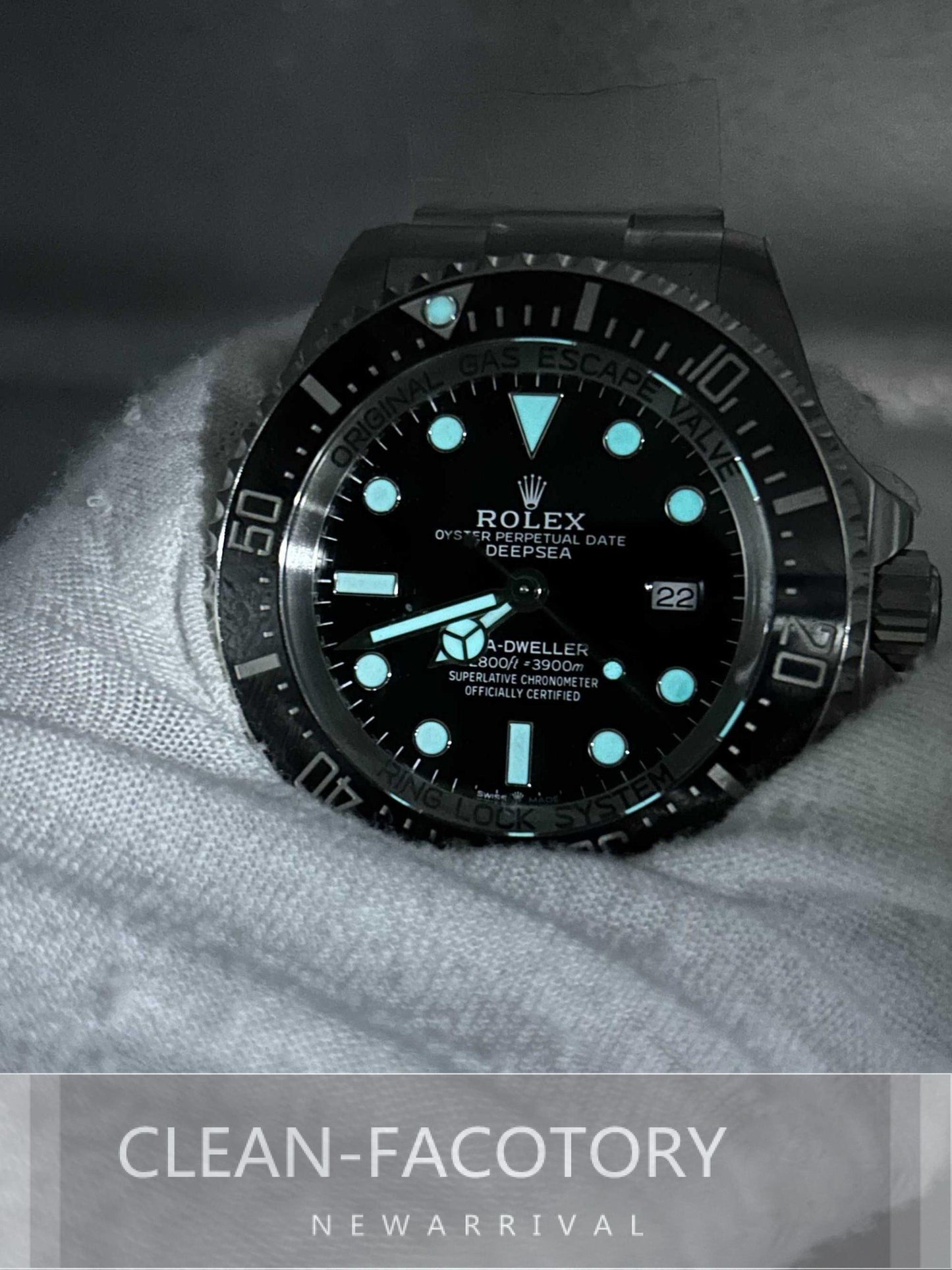 Sea-Dweller Deepsea 126660 Ceramic Bezel 44mm Clean Factory