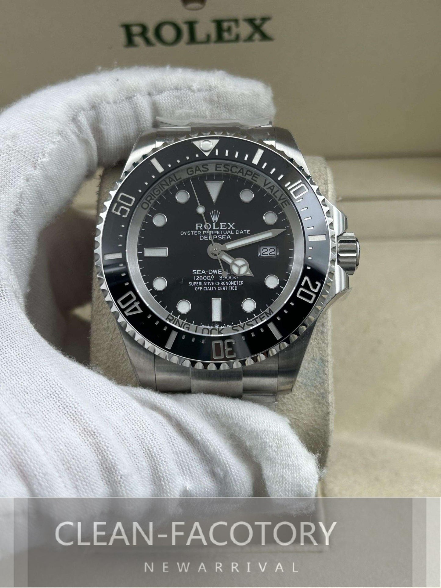 Sea-Dweller Deepsea 126660 Ceramic Bezel 44mm Clean Factory