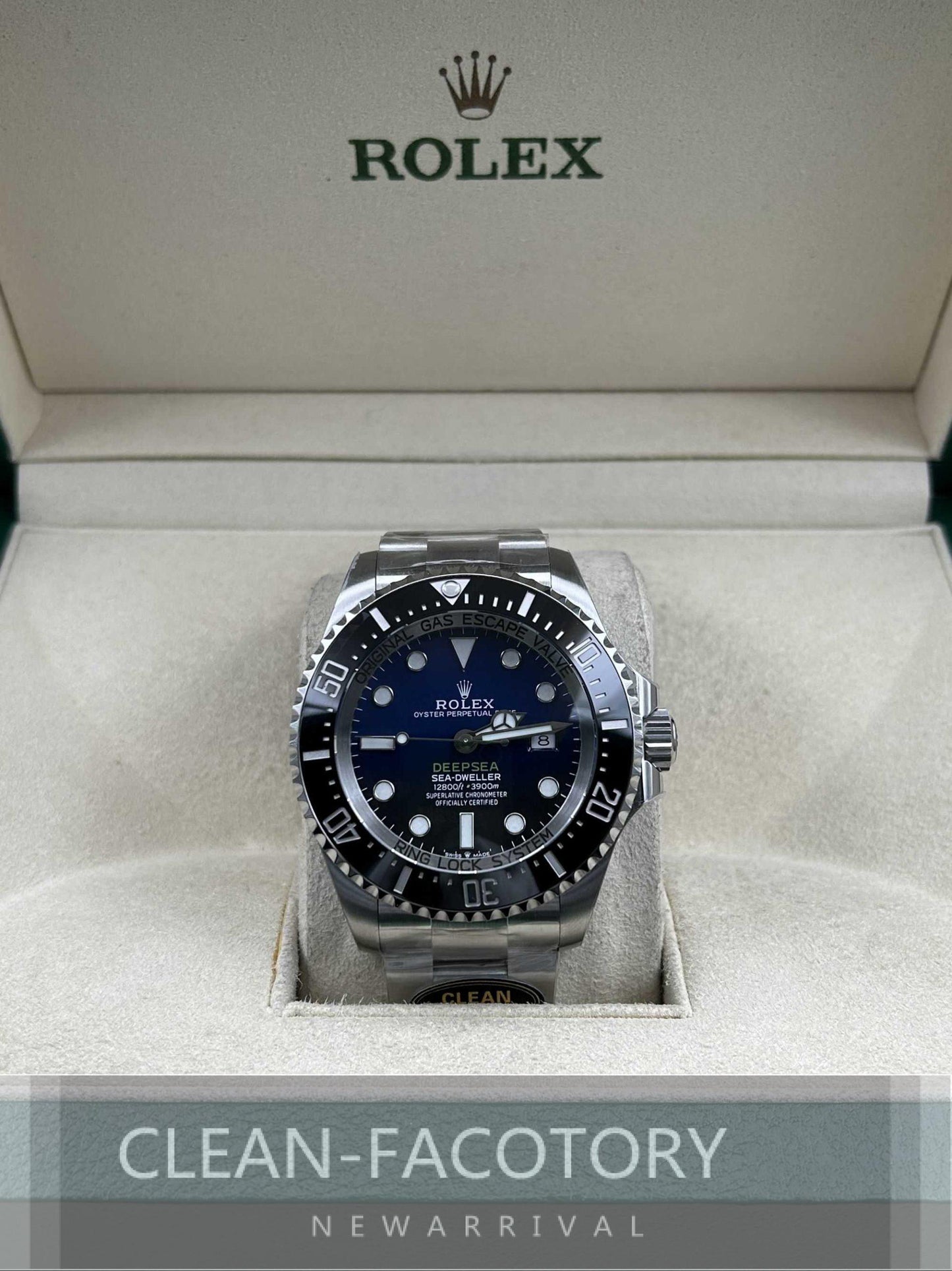 Sea-Dweller Deepsea 136660 D-Blue Ceramic Bezel 44mm Clean Factory