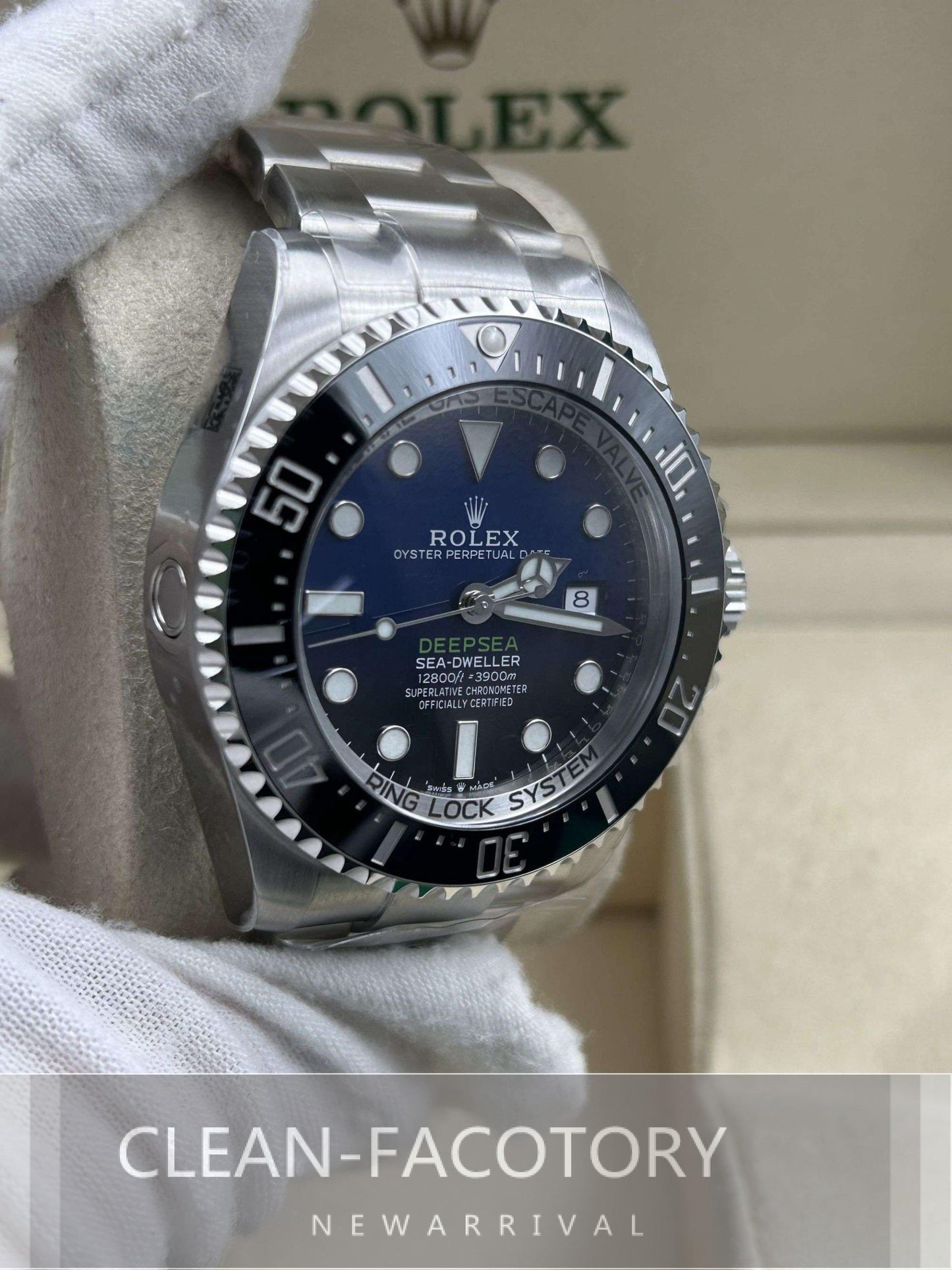 Sea-Dweller Deepsea 136660 D-Blue Ceramic Bezel 44mm Clean Factory