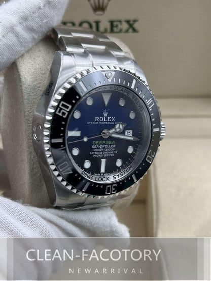 Sea-Dweller Deepsea 136660 D-Blue Ceramic Bezel 44mm Clean Factory