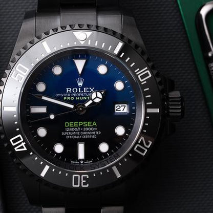 Sea-Dweller Deepsea "Pro Hunter" D-Blue 136660 Ceramic Bezel 44mm Clean Factory