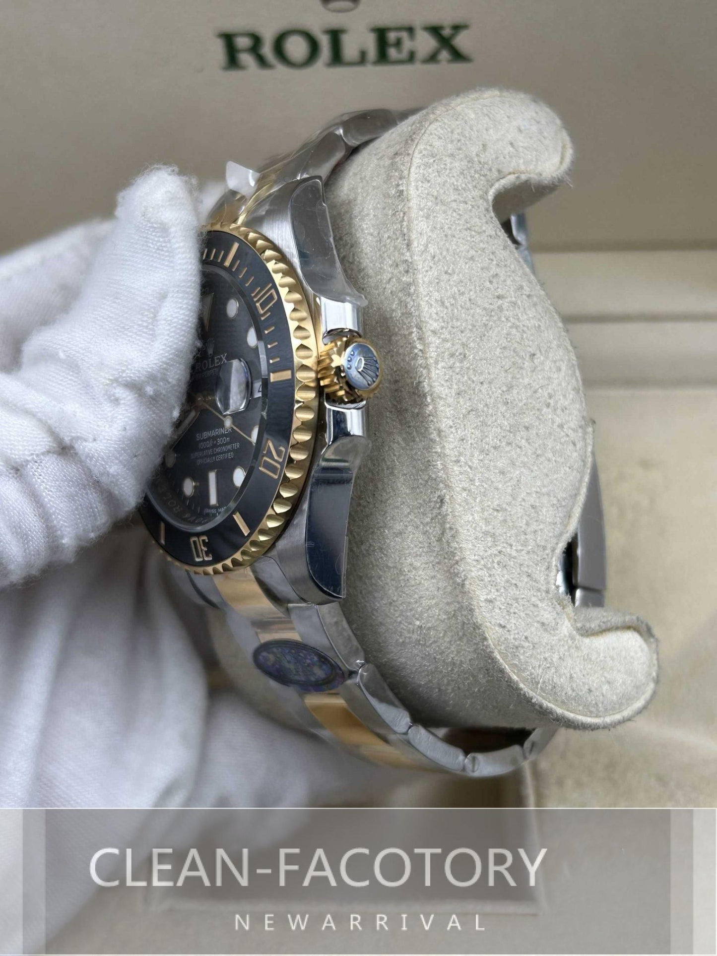 Submariner "Two-Tone" 116613LN Ceramic Bezel 40mm Clean Factory