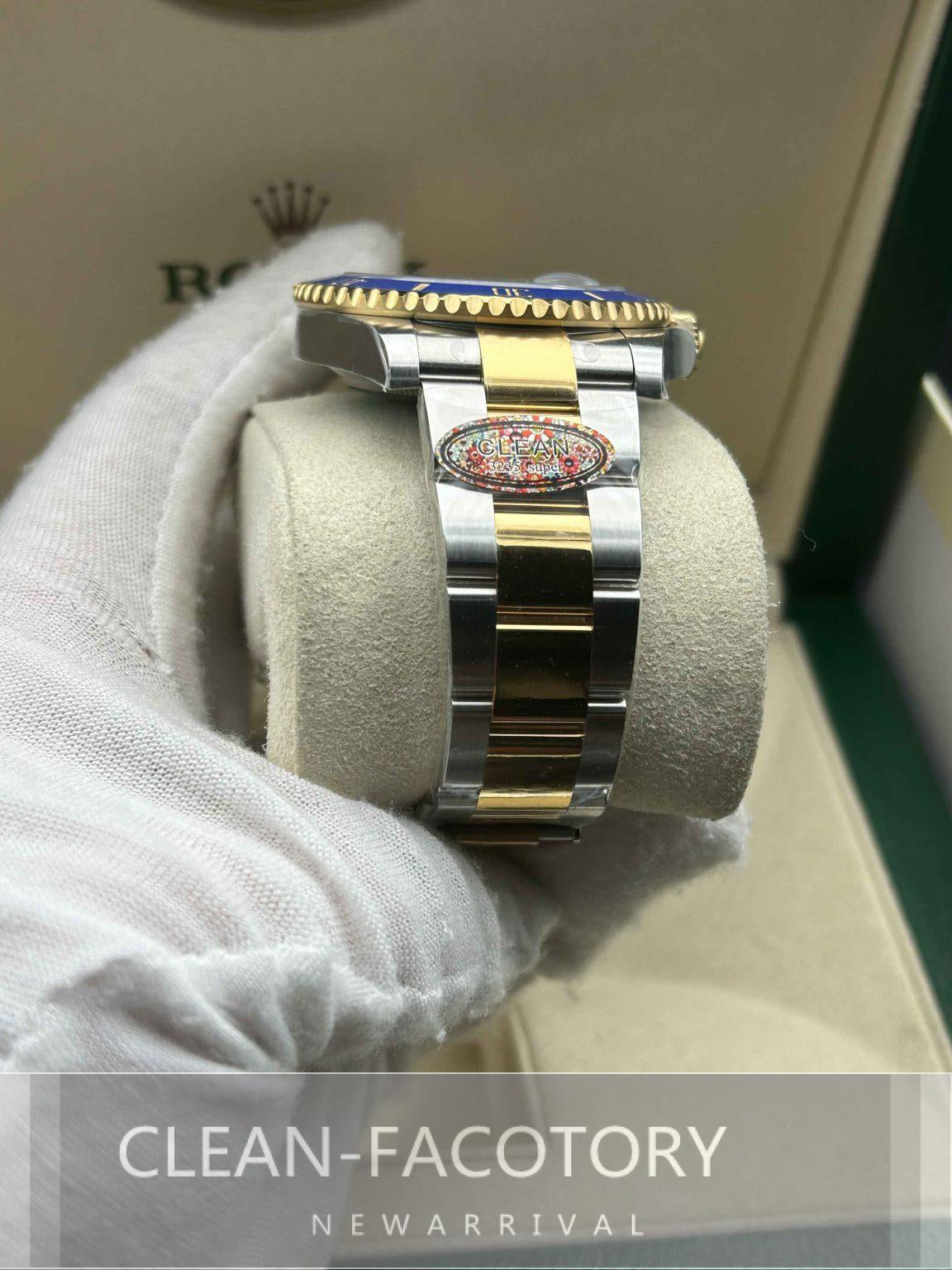 Submariner "Two-Tone" 126613LB Ceramic Bezel 41mm Clean Factory