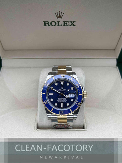 Submariner "Two-Tone" 126613LB Ceramic Bezel 41mm Clean Factory