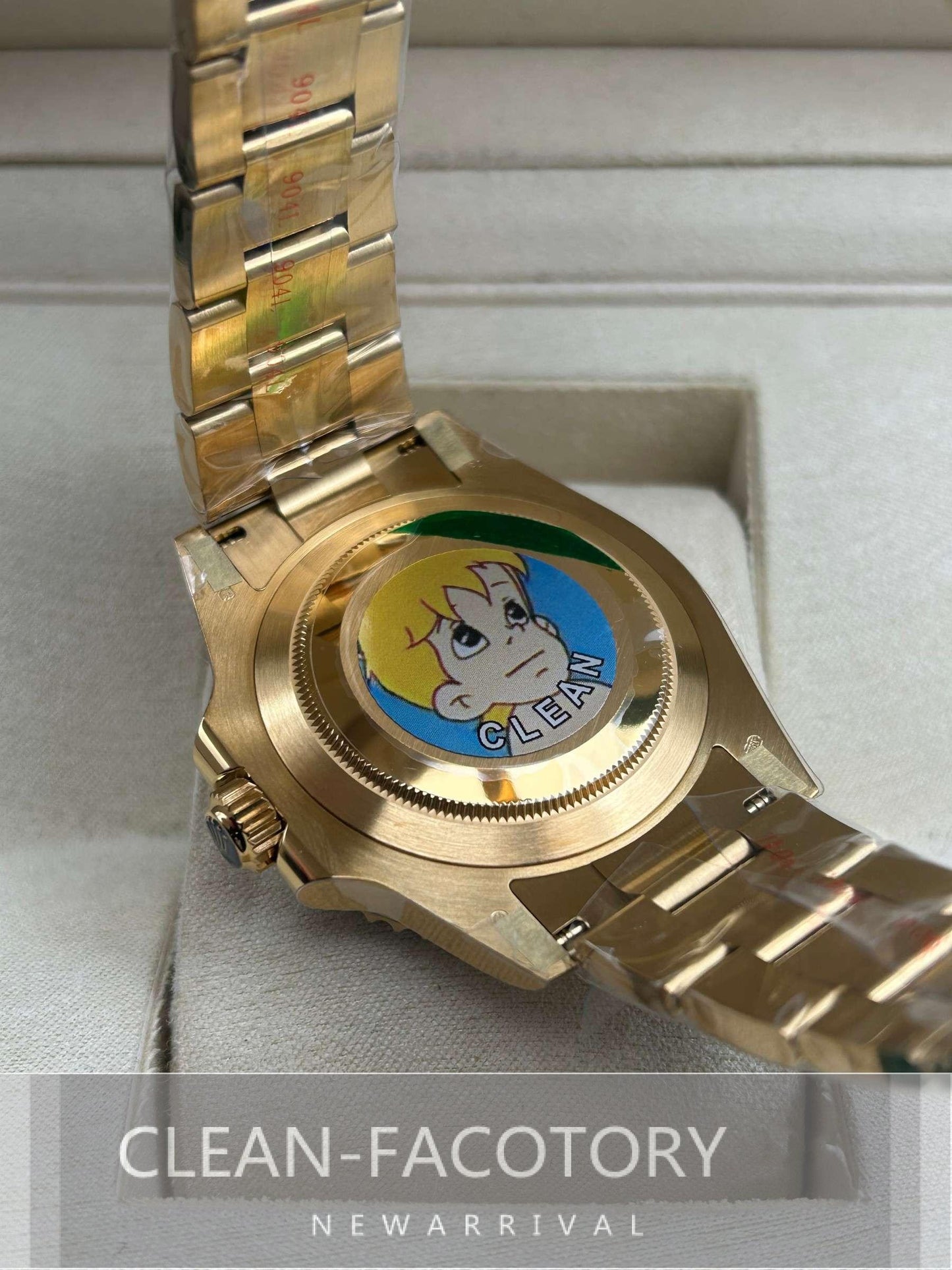 Submariner "Yellow Gold" 116618LN Ceramic Bezel 40mm Clean Factory