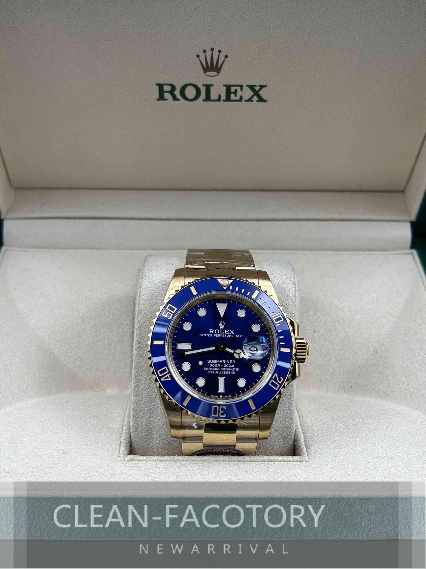 Submariner “Blue Dial” 126618LB Ceramic Bezel 40mm Clean Factory
