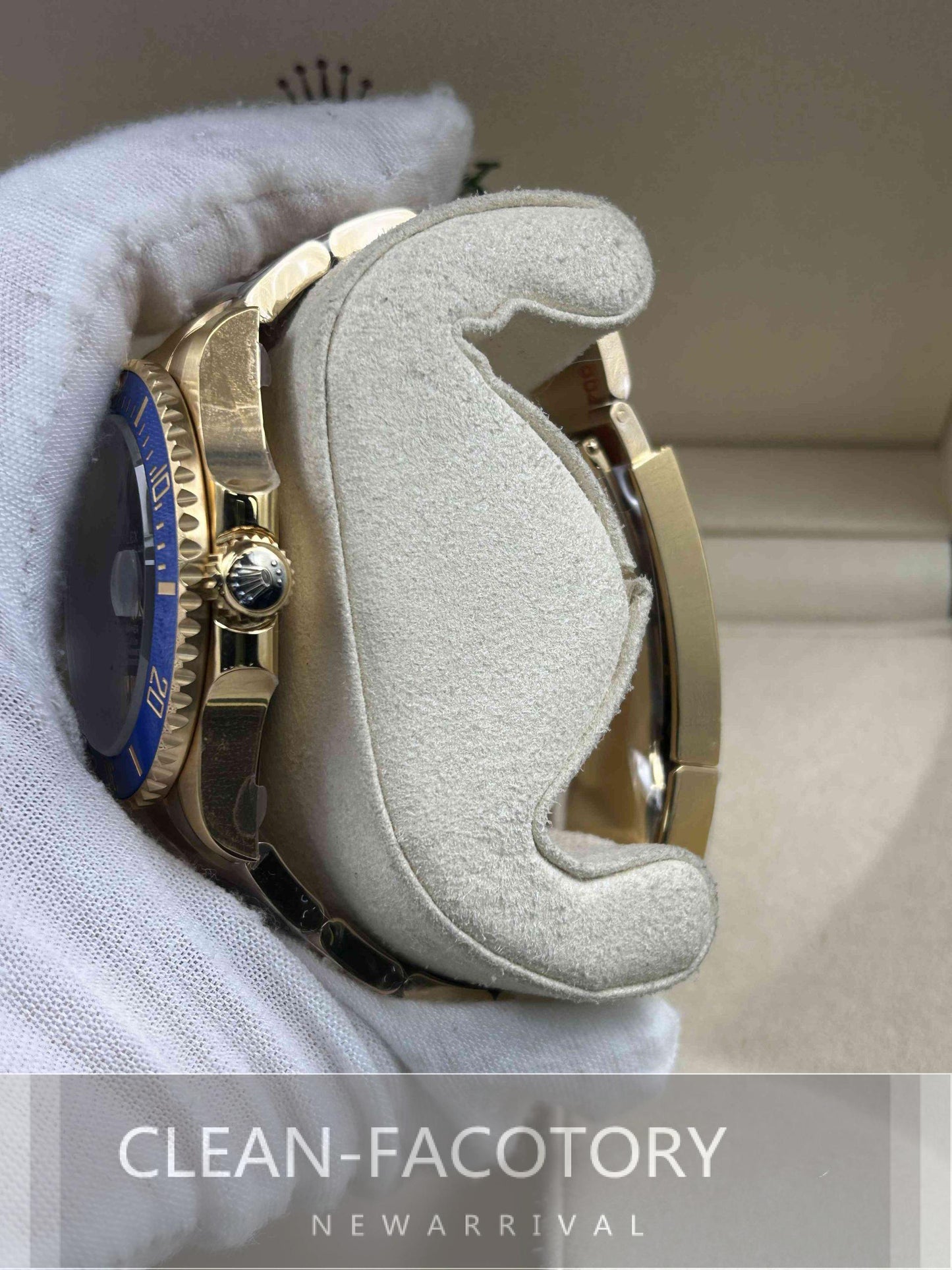 Submariner "Yellow Gold" 126618LN Blue Dial Ceramic Bezel 41mm Clean Factory