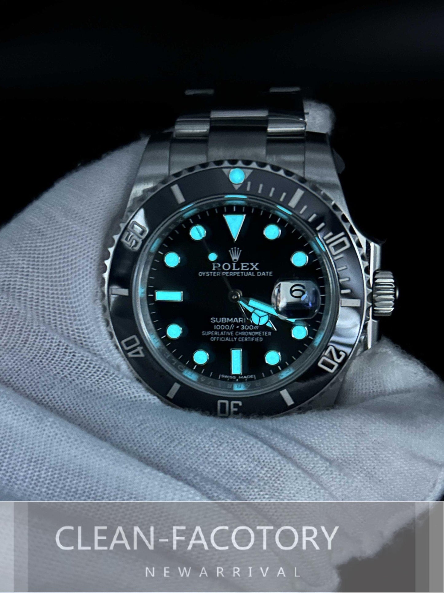 Submariner 116610LN Ceramic Bezel 40mm Clean Factory