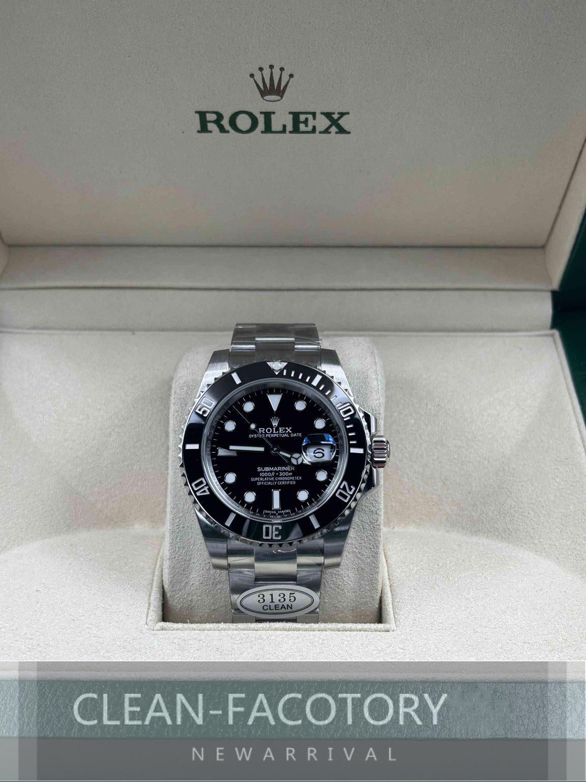 Submariner 116610LN Ceramic Bezel 40mm Clean Factory