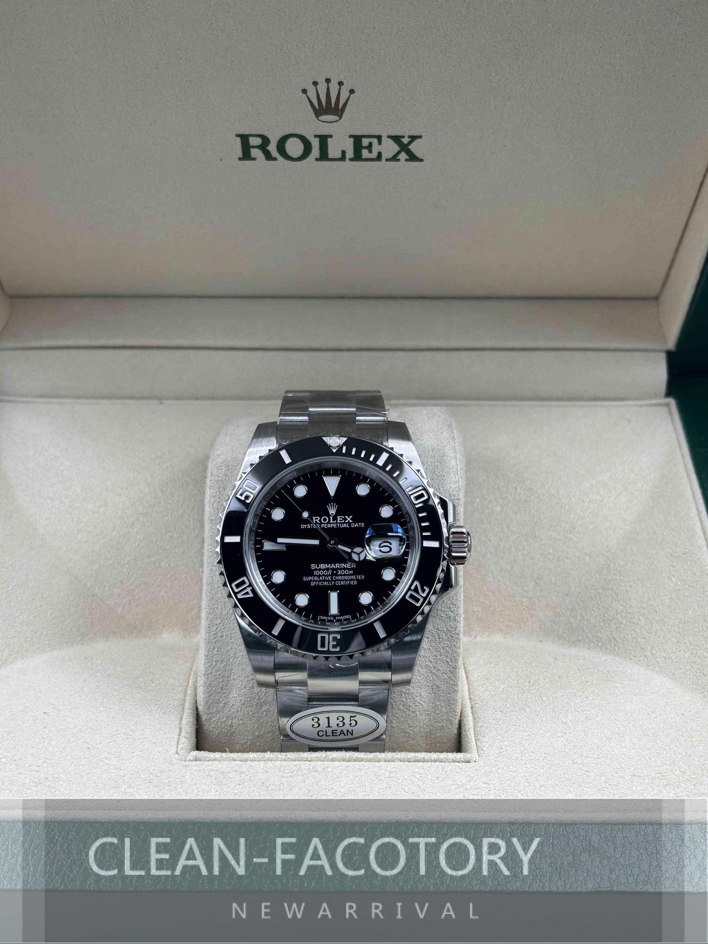 Submariner 116610LN Ceramic Bezel 40mm Clean Factory