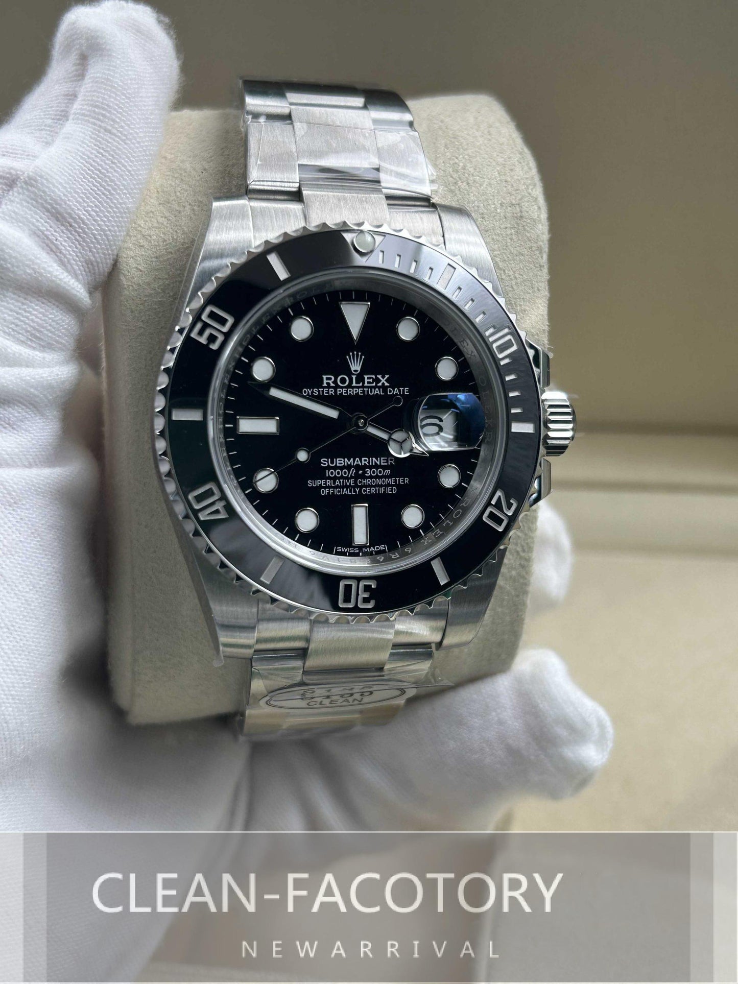 Submariner 116610LN Ceramic Bezel 40mm Clean Factory