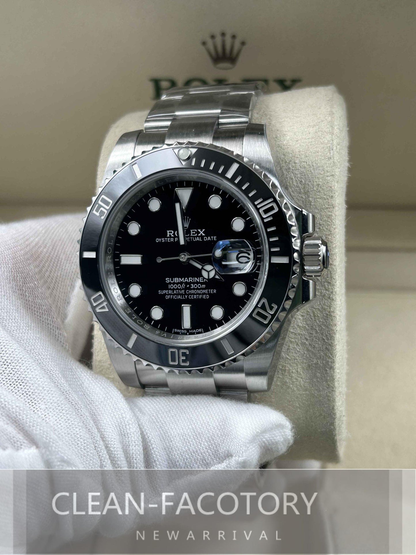 Submariner 116610LN Ceramic Bezel 40mm Clean Factory