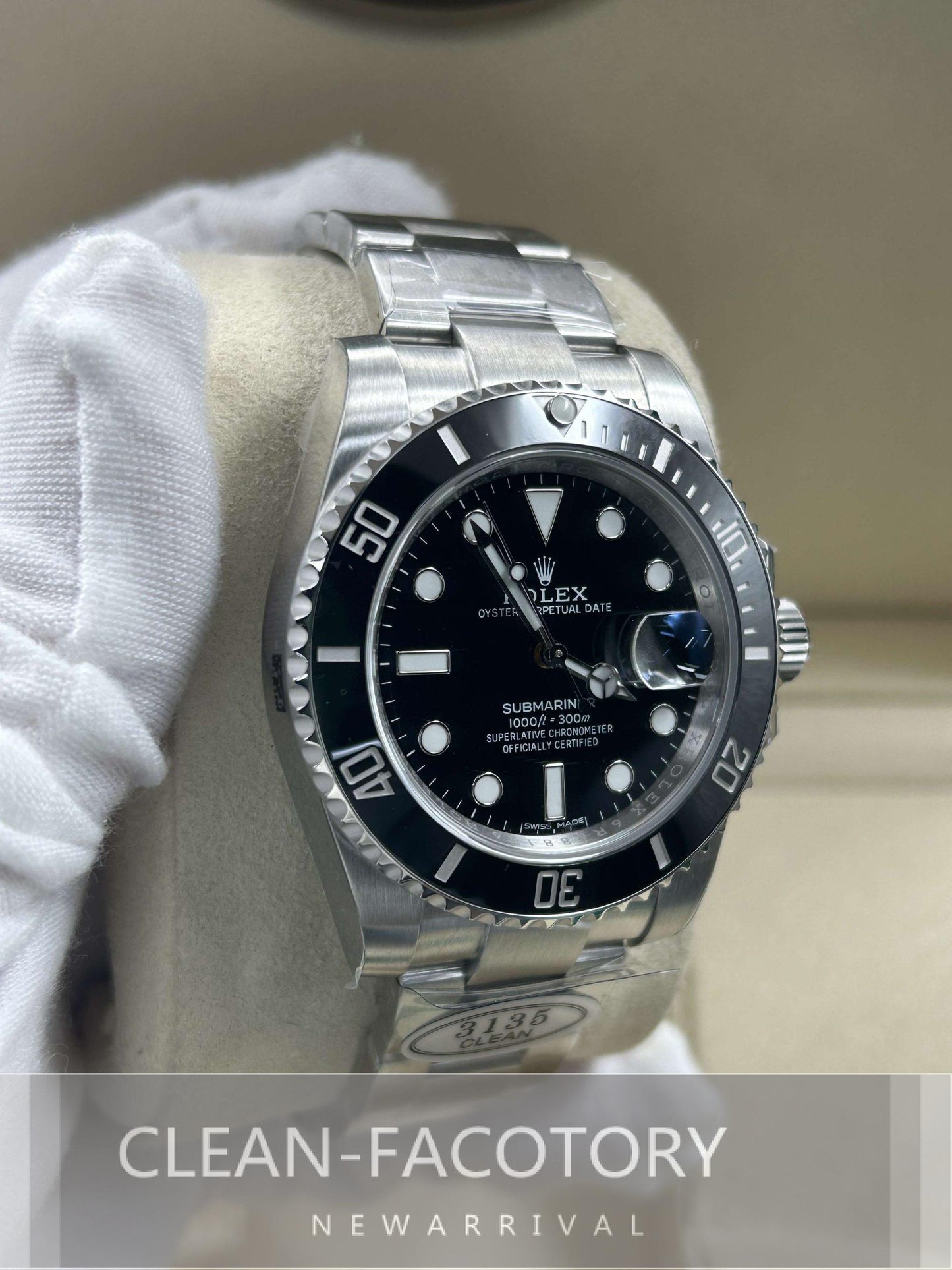Submariner 116610LN Ceramic Bezel 40mm Clean Factory