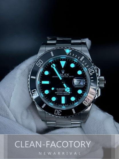 Submariner “Black” 126610LN Ceramic Bezel 41mm Clean Factory