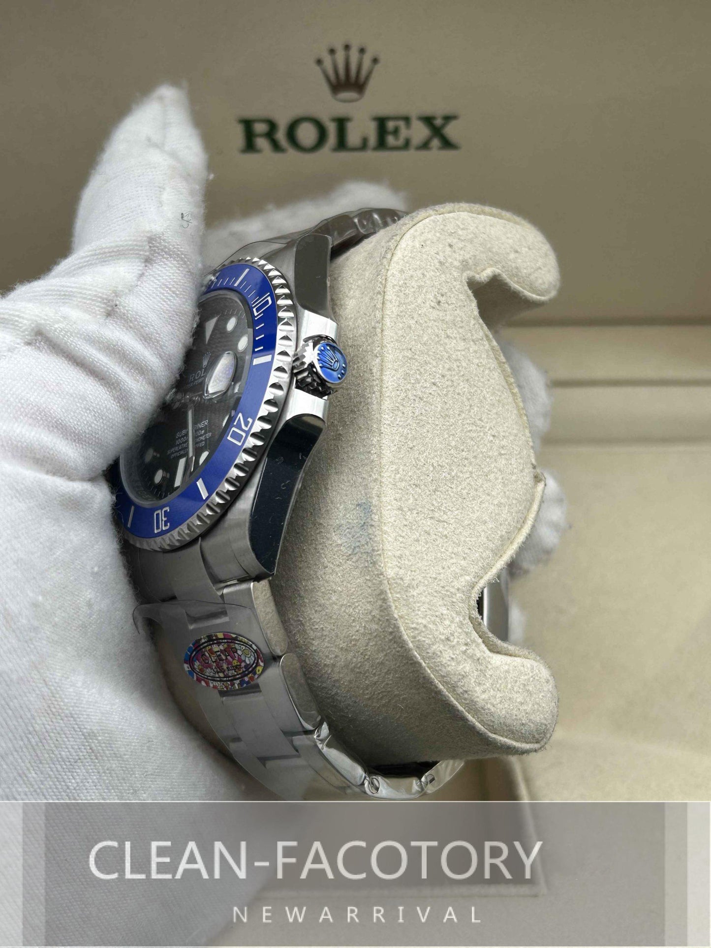 Submariner “Cookie Monster” 126619LB SS Blue Ceramic Bezel 41mm