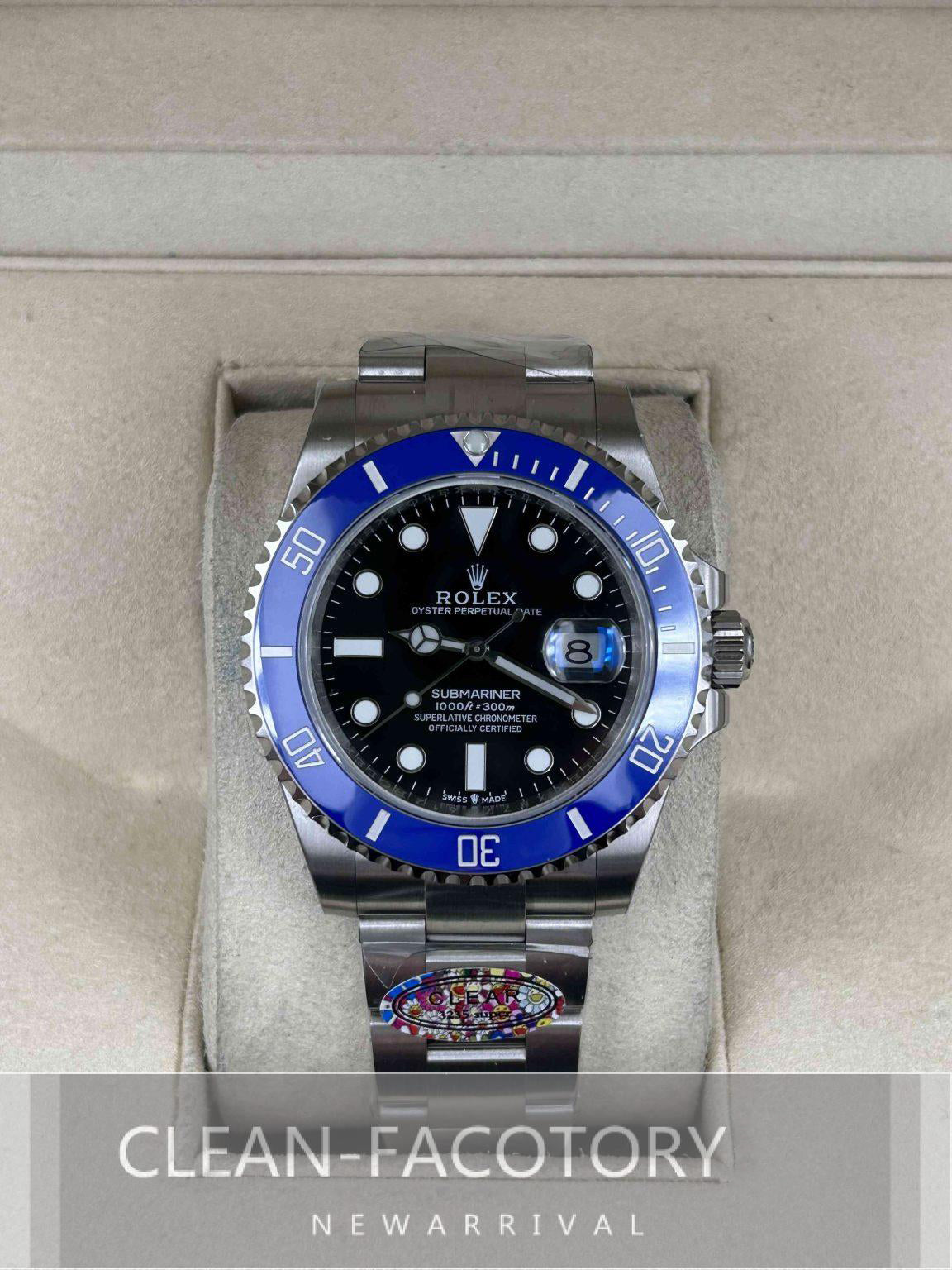 Submariner “Cookie Monster” 126619LB SS Blue Ceramic Bezel 41mm