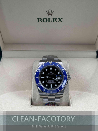 Submariner “Cookie Monster” 126619LB SS Blue Ceramic Bezel 41mm