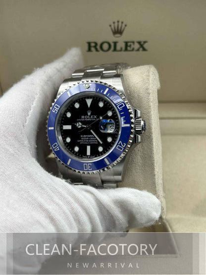 Submariner “Cookie Monster” 126619LB SS Blue Ceramic Bezel 41mm