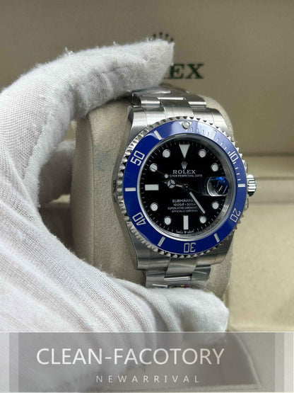 Submariner “Cookie Monster” 126619LB SS Blue Ceramic Bezel 41mm
