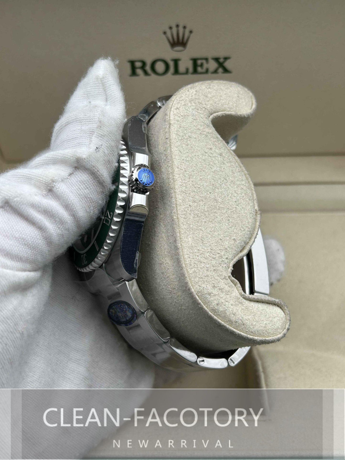 Submariner “Hulk” 116610LV SS Green Ceramic Bezel 40mm Clean Factory