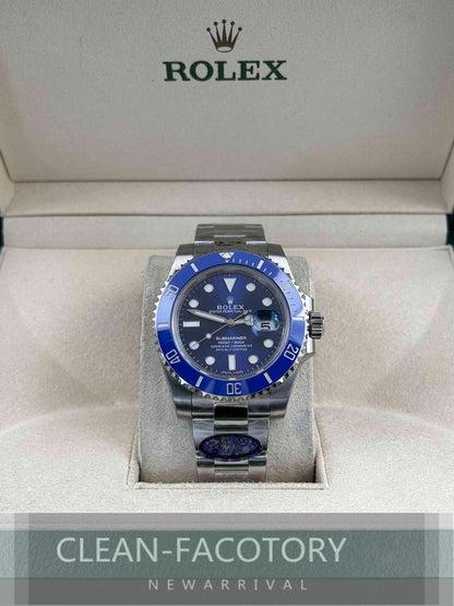 Submariner “Smurf” 116619LB Ceramic Bezel 40mm Clean Factory