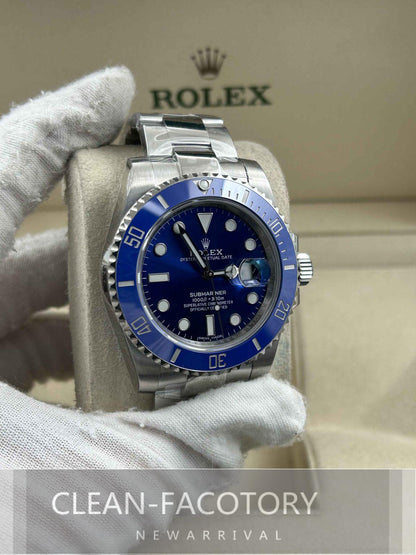 Submariner “Smurf” 116619LB Ceramic Bezel 40mm Clean Factory