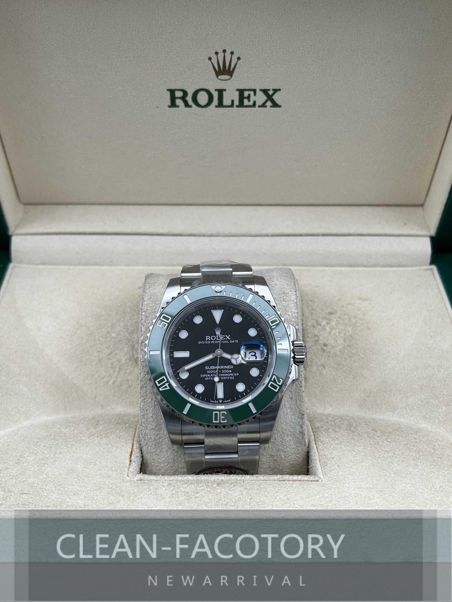 Submariner “Starbucks” 126610LV Ceramic Bezel 40mm Clean Factory