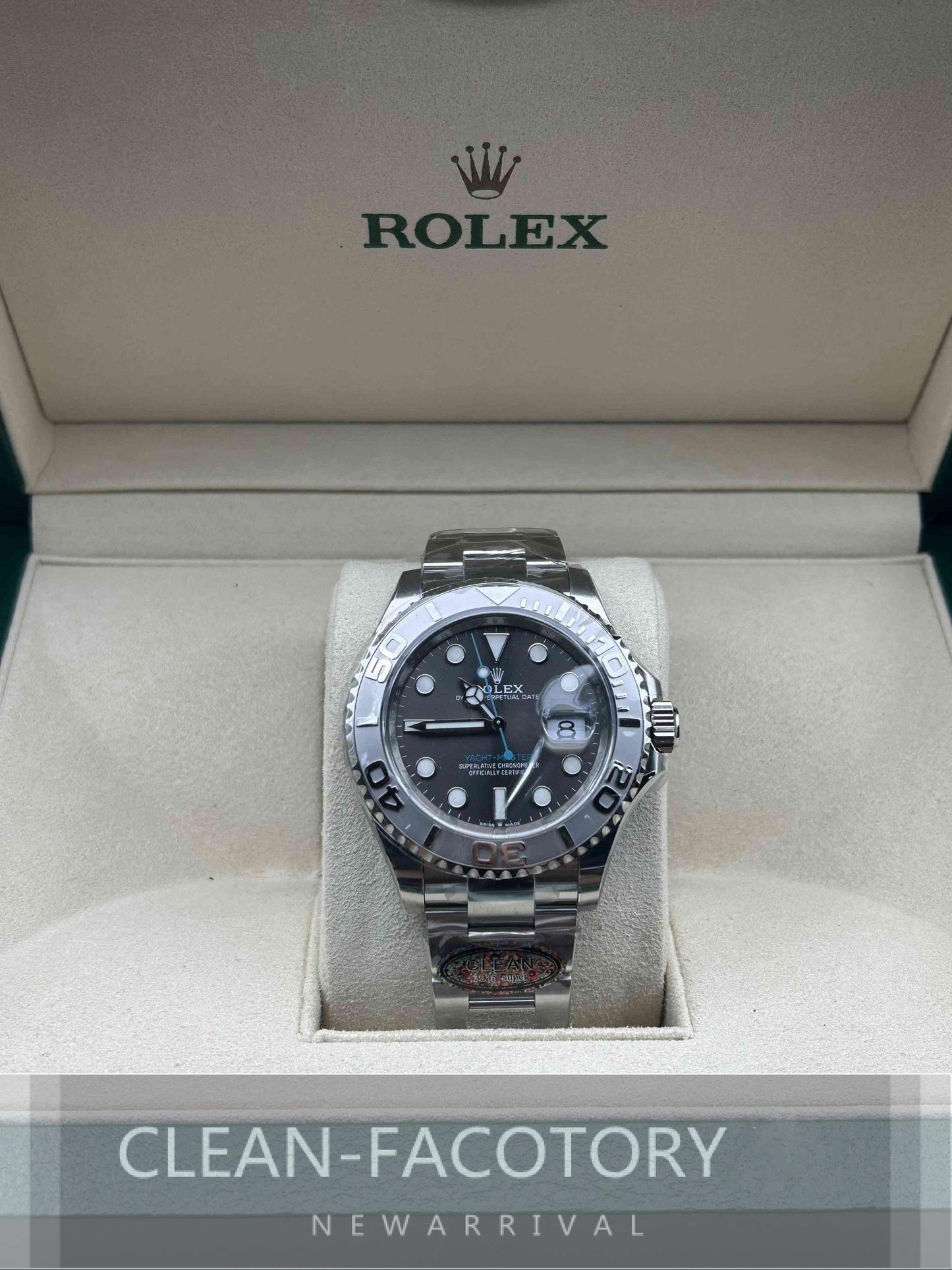 Yacht-Master 126622 40mm Gray Dial Clean Factory