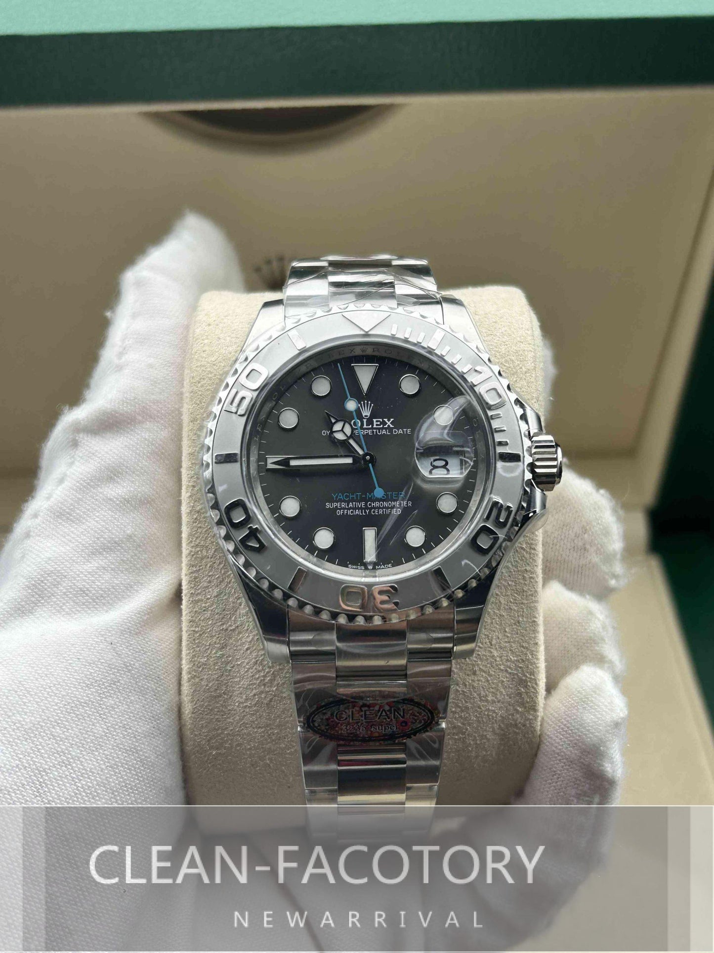 Yacht-Master 126622 40mm Gray Dial Clean Factory