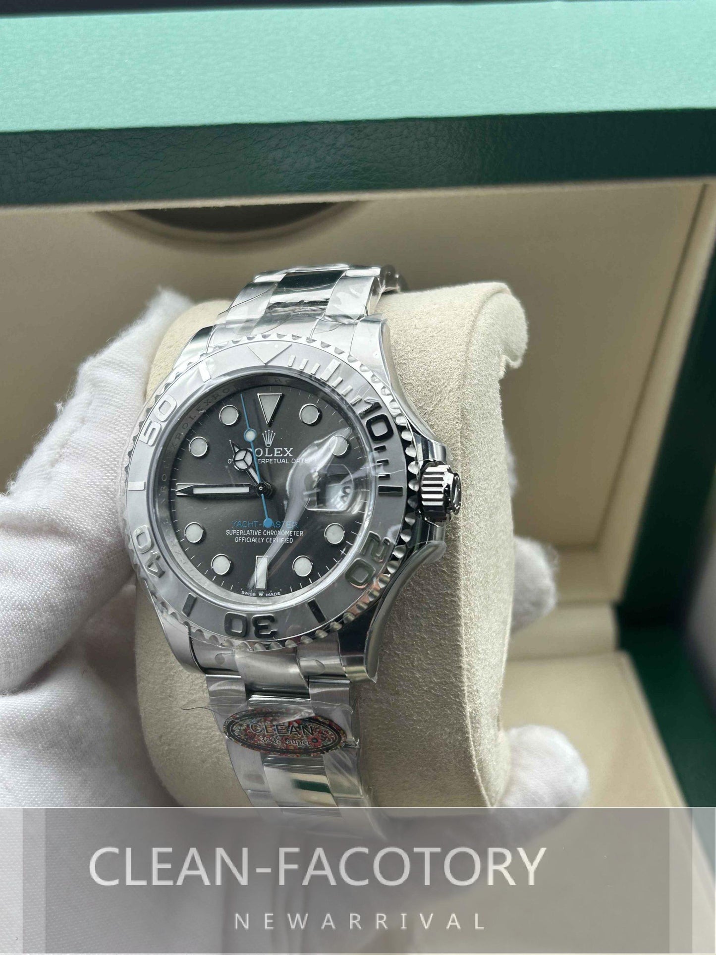 Yacht-Master 126622 40mm Gray Dial Clean Factory