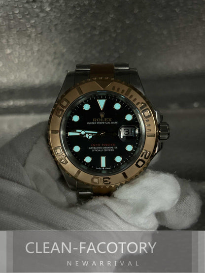 Yacht-Master 126621 40mm Black Dial Clean Factory