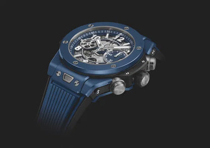 Hublot Big Bang Unico UEFA Champions League Blue Ceramic 414.EX.5123.RX 42mm