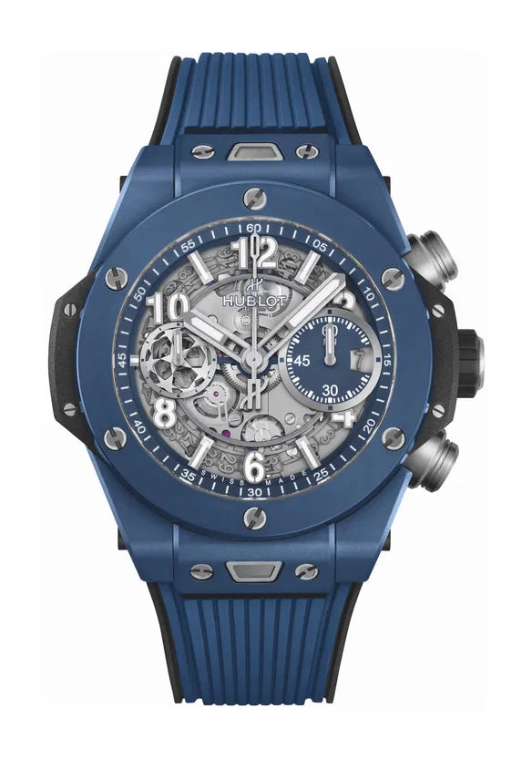 Hublot Big Bang Unico UEFA Champions League Blue Ceramic 414.EX.5123.RX 42mm