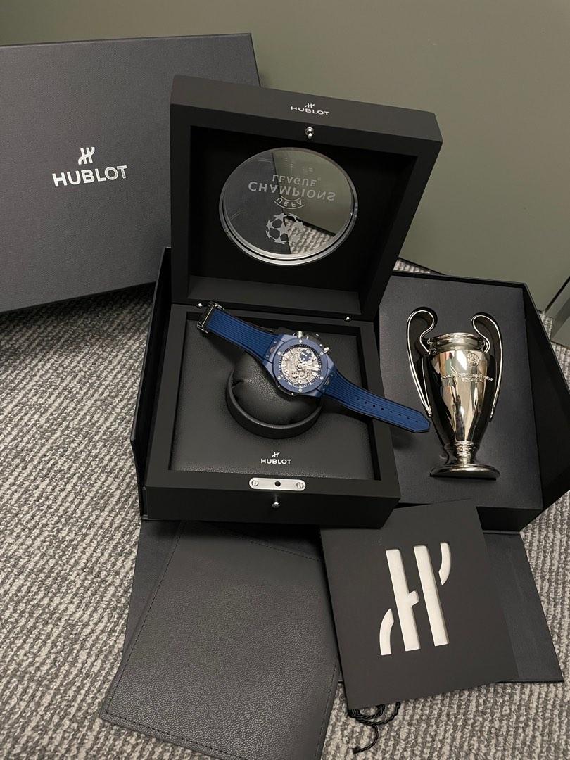 Hublot Big Bang Unico UEFA Champions League Blue Ceramic 414.EX.5123.RX 42mm