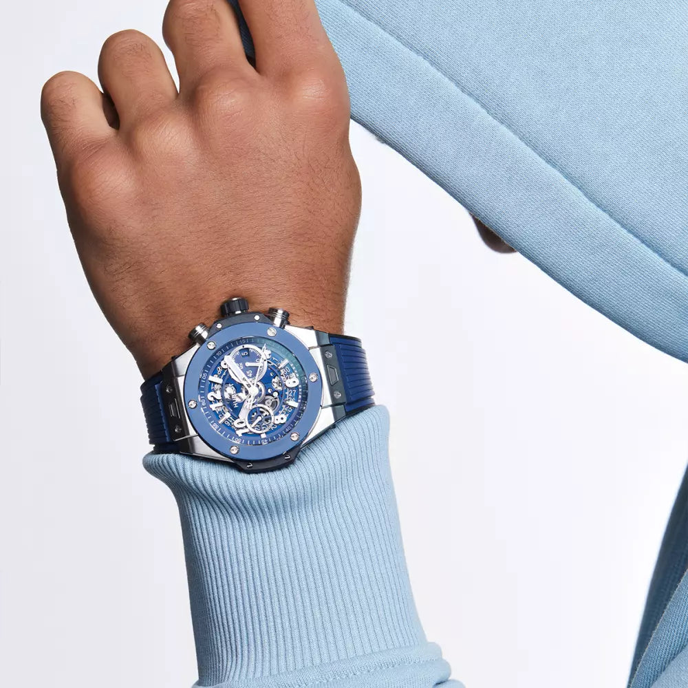 Hublot Big Bang Unico Titanium Blue Ceramic 44mm 421.NL.5170.RX