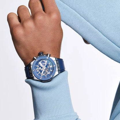 Hublot Big Bang Unico Titanium Blue Ceramic 44mm 421.NL.5170.RX